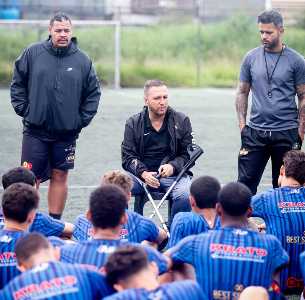 Sub-20 do Jabaquara se prepara para enfrentar o Santos nesta sexta-feira