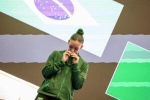 Brenda Padilha conquista ouro no Pan-Americano de Karatê