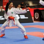 Atleta santista brilha na Colômbia e conquista título sul-americano de caratê