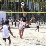 Santos promove primeira edição dos Jogos de Esportes de Praia no Novo Quebra-Mar