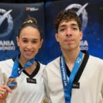 Santistas conquistam ouro e bronze na President’s Cup de taekwondo