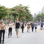 Projeto leva lazer, cultura e esporte à orla de Santos neste domingo (28)