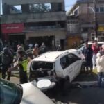 Acidente em avenida de Cubatão deixa dois homens feridos