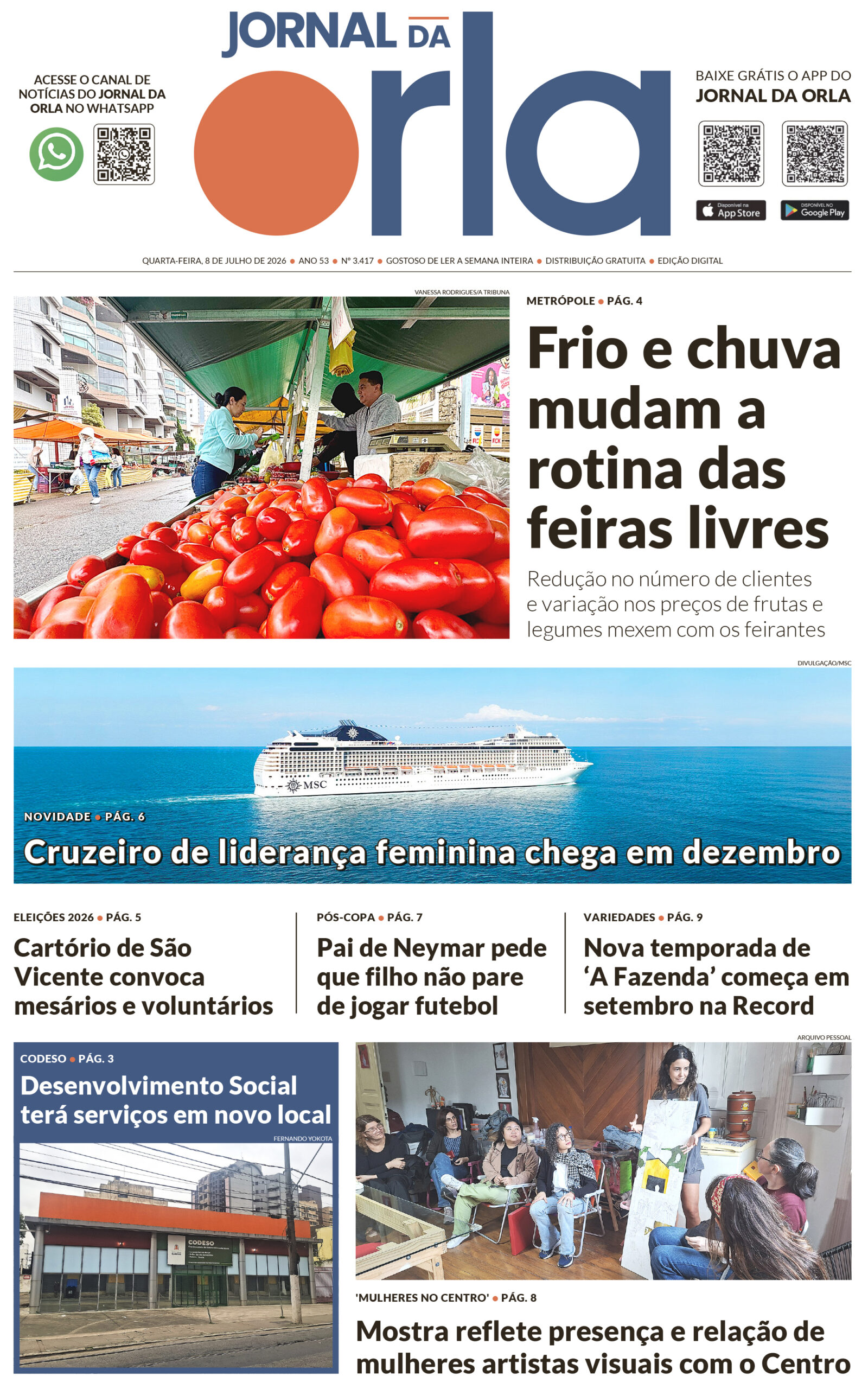 8.julho.2026 – N. 3.417