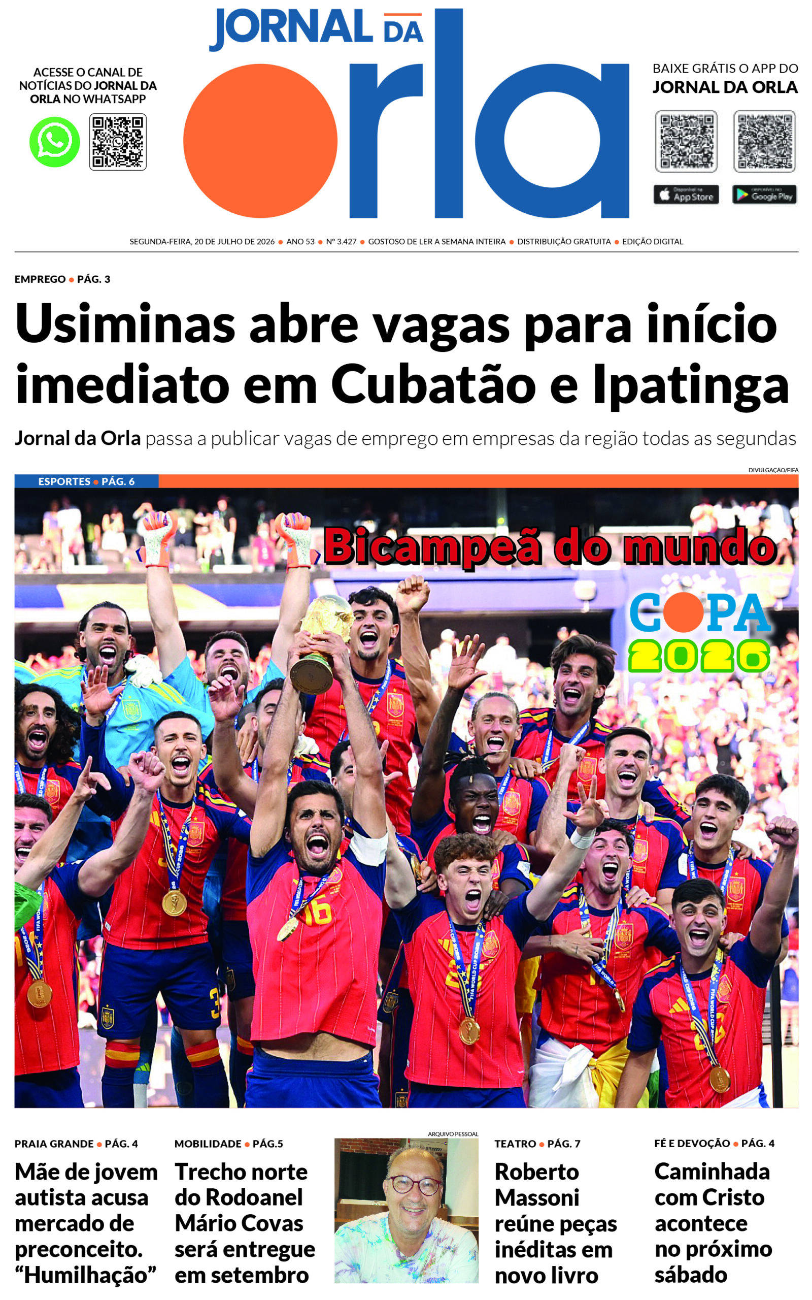 20.julho.2026 – N. 3.427