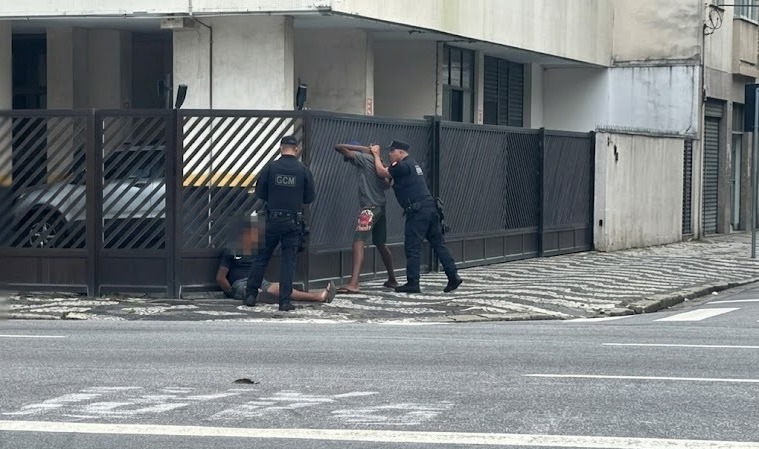 GCM de São Vicente localiza e prende suspeito de roubo | Jornal da Orla