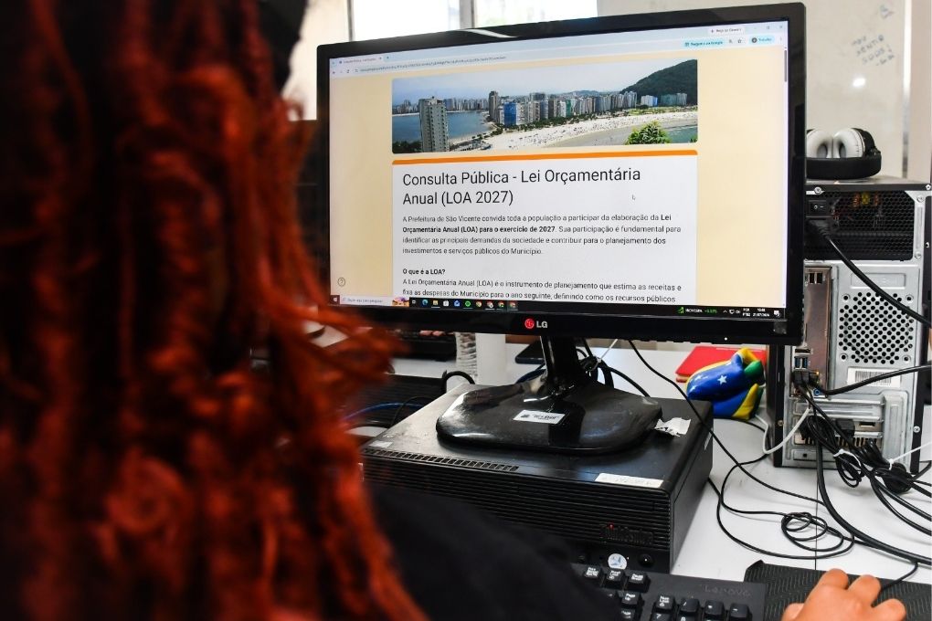 São Vicente abre consulta para definir prioridades da LOA 2027 | Jornal da Orla