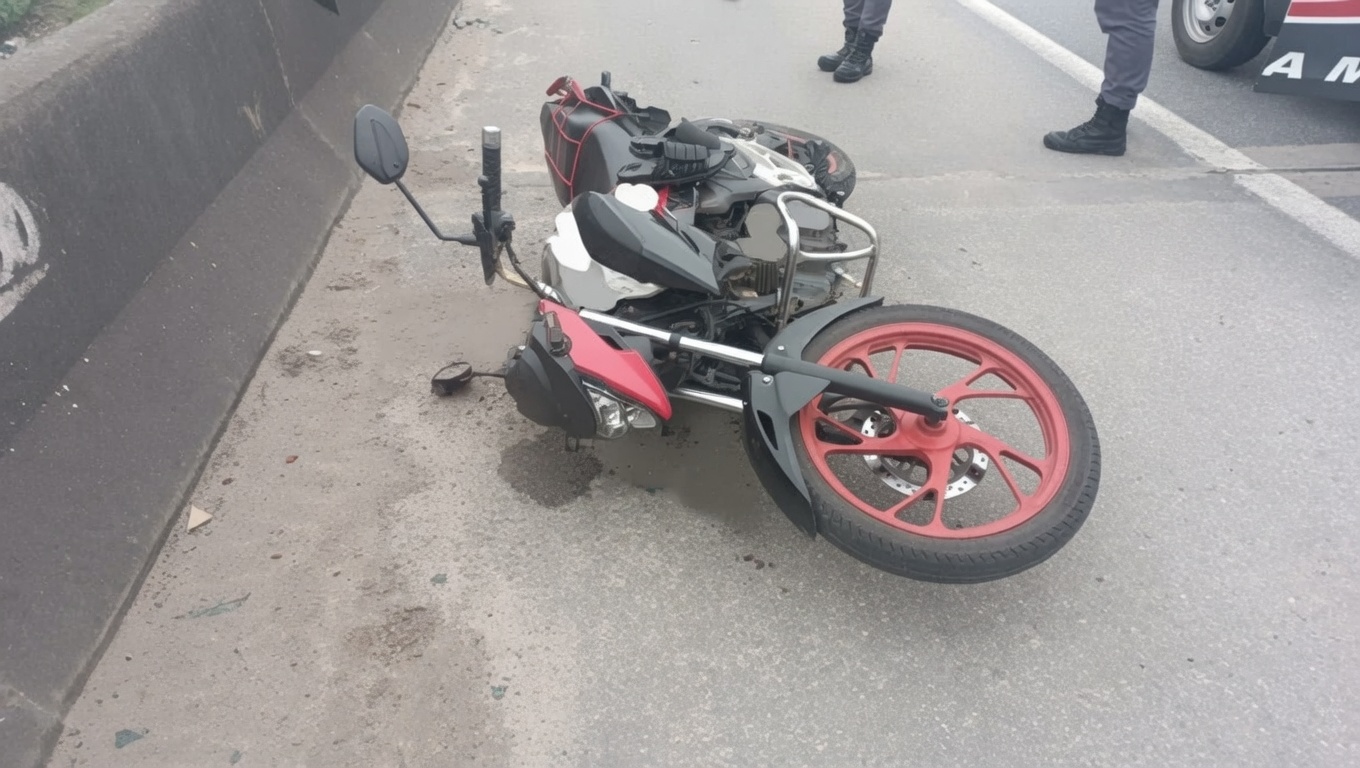 Motociclista morre após ser atingido por linha de pipa com cerol em SV
