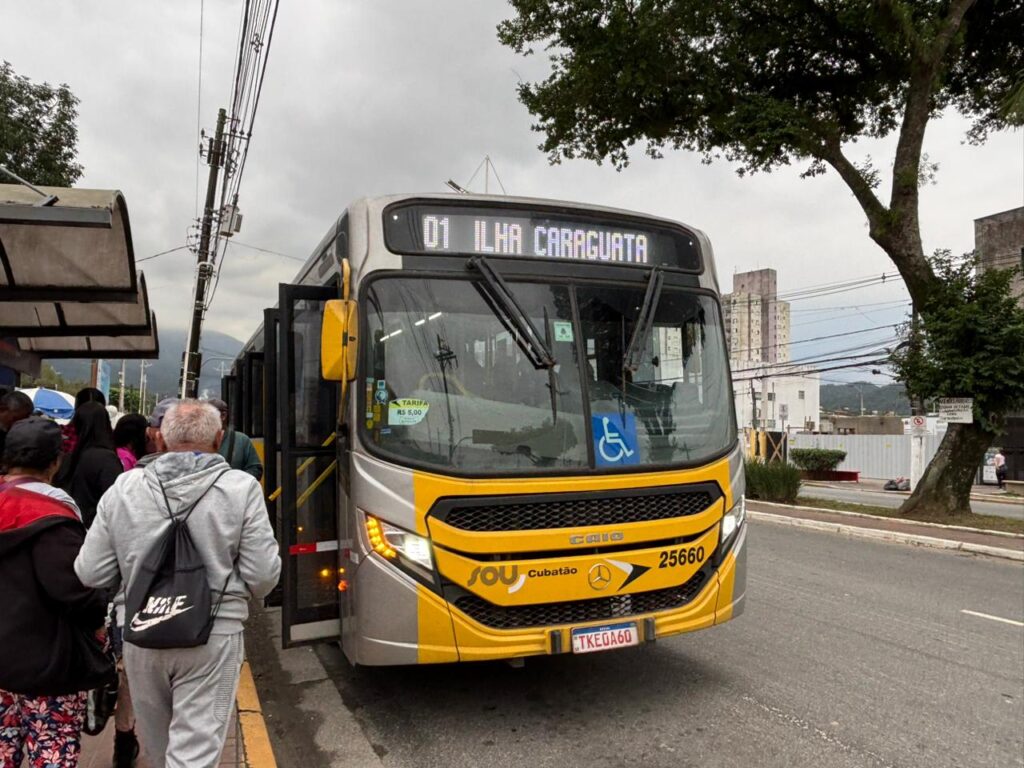 Linha de ônibus terá itinerário alterado em Cubatão