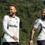 Neymar e Gabigol são desfalques do Santos na Copa Sul-Americana