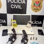Polícia Civil apreende armas e captura suspeito em Santos