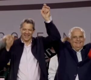 Chapa com Haddad e Márcio França oficializa candidatura ao Governo de São Paulo