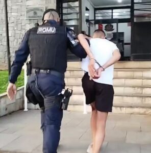 ROMU captura procurado pela Justiça durante ação em Guarujá
