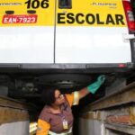 Vistoria do transporte escolar de Santos começa nesta segunda
