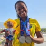 Vanessa Cristina conquista duas pratas nos Jogos Parasul-Americanos