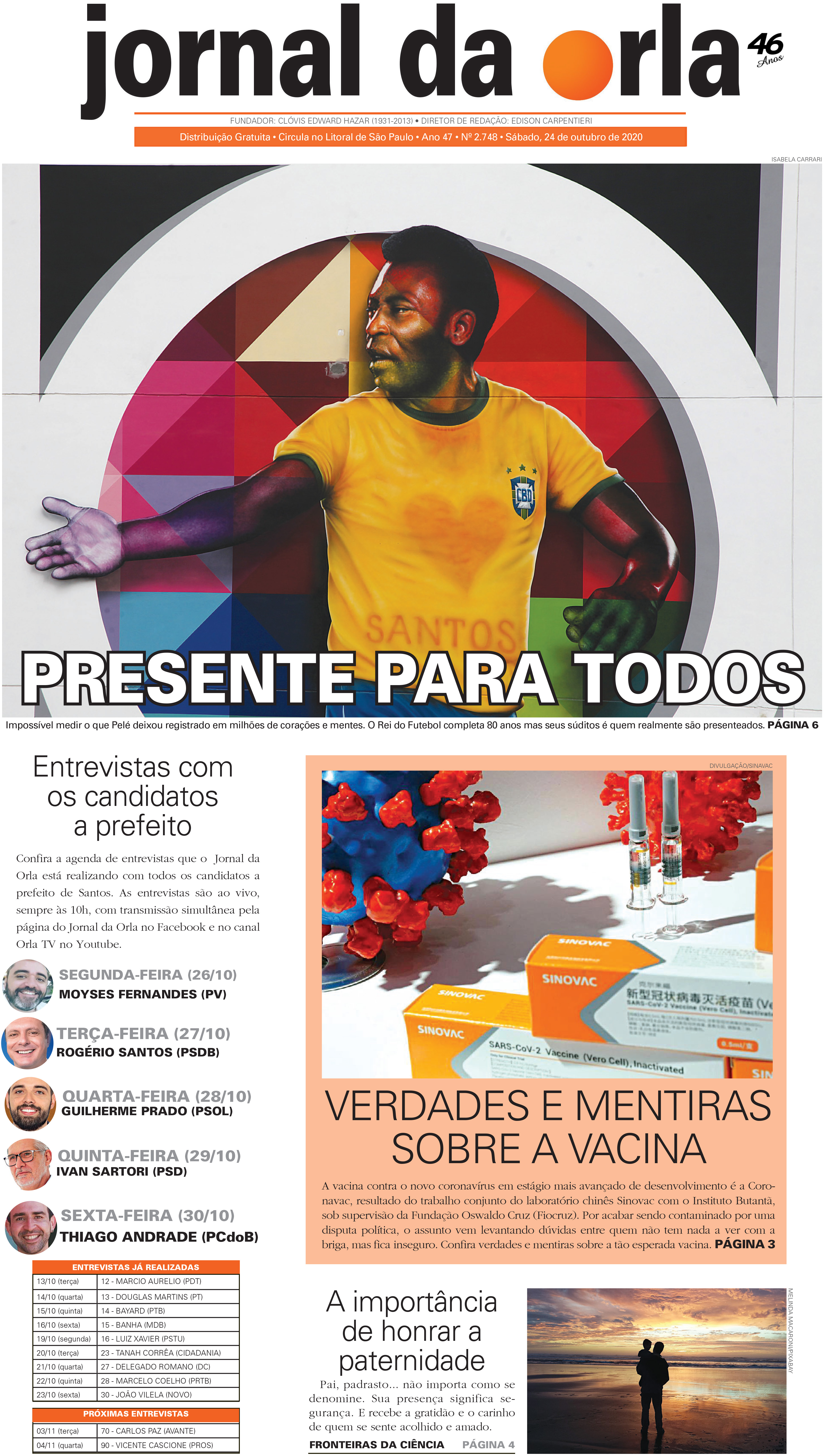 24/10/2020 | Jornal da Orla