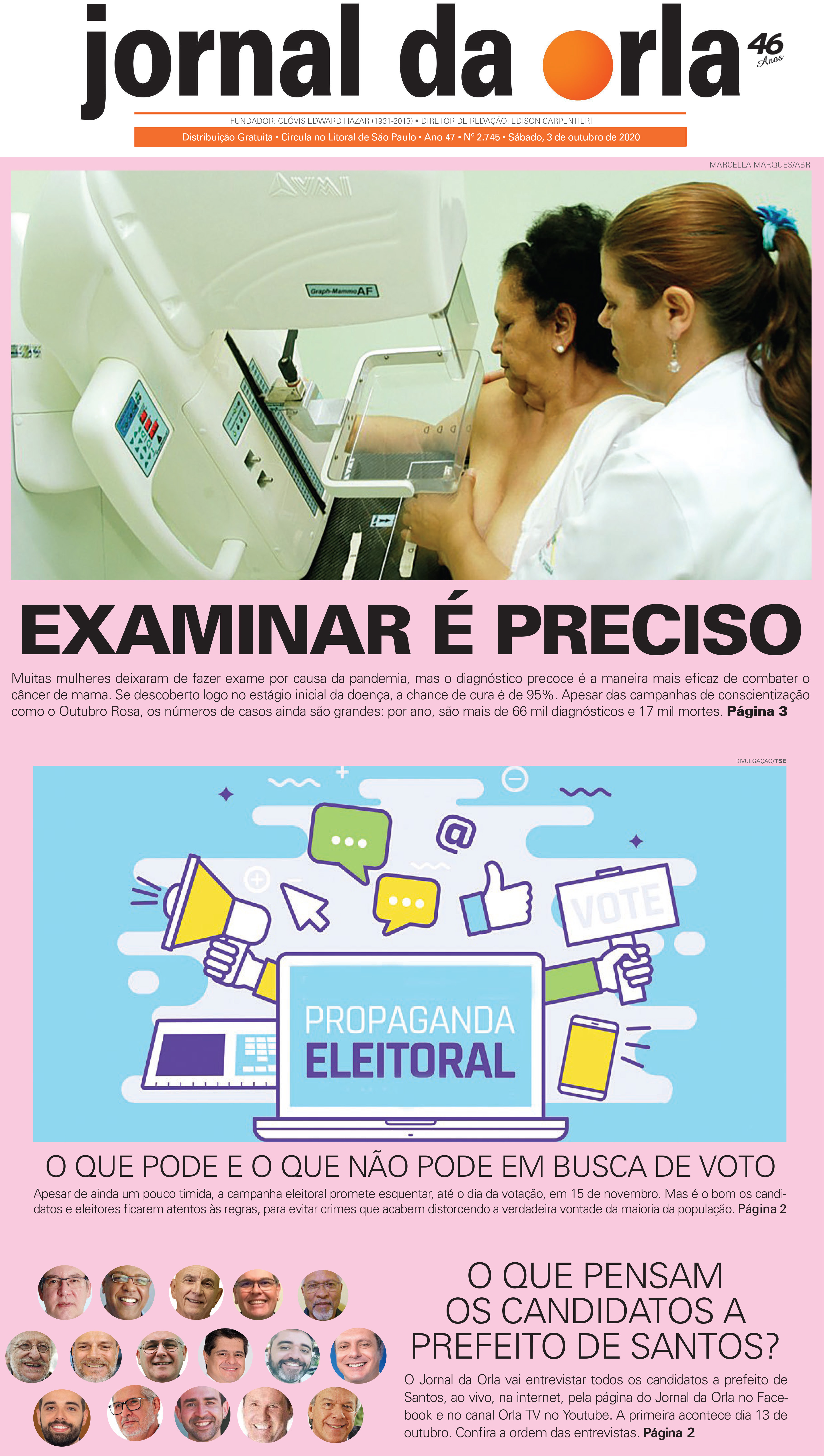 03/10/2020 | Jornal da Orla