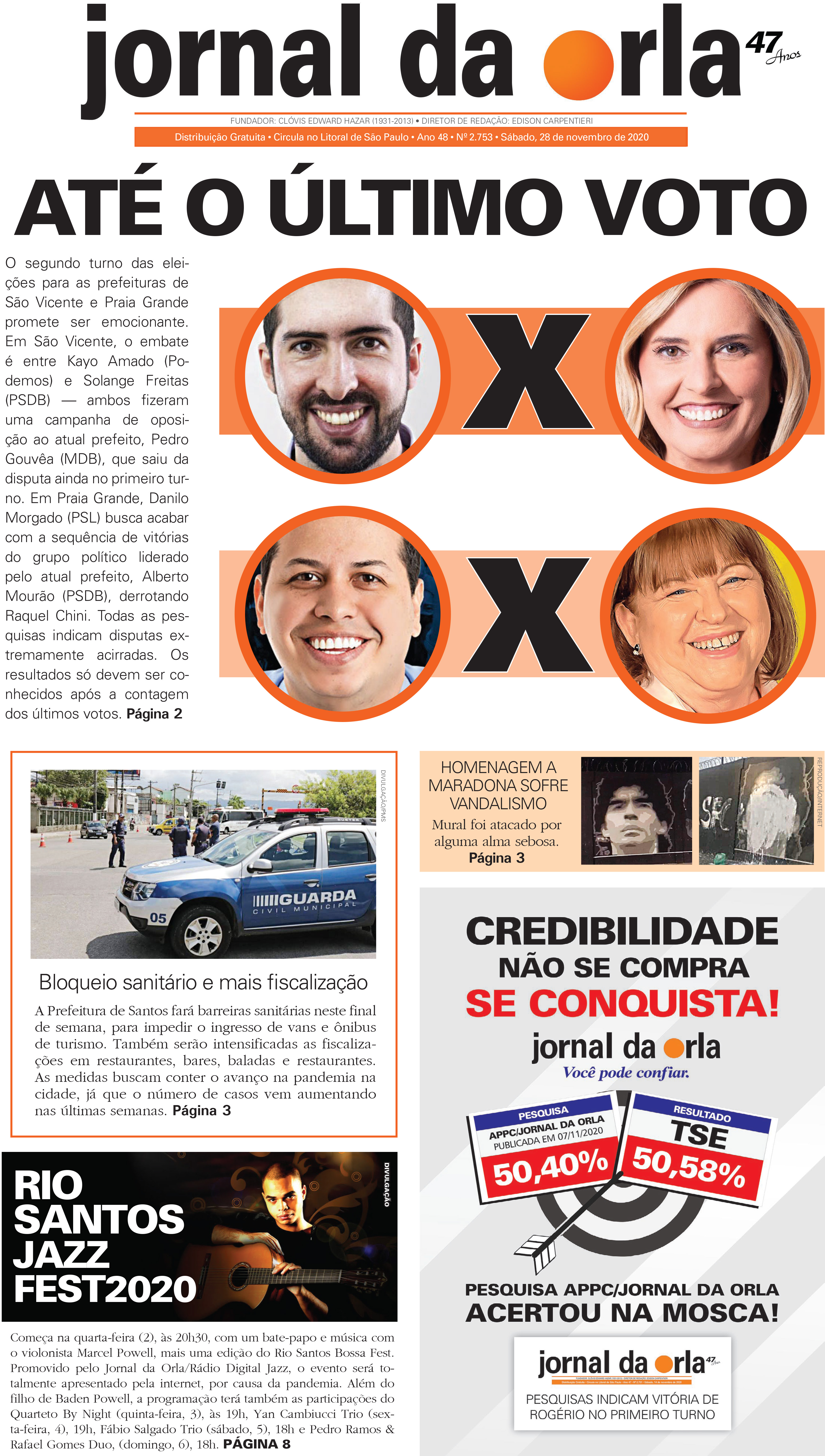 28/11/2020 | Jornal da Orla