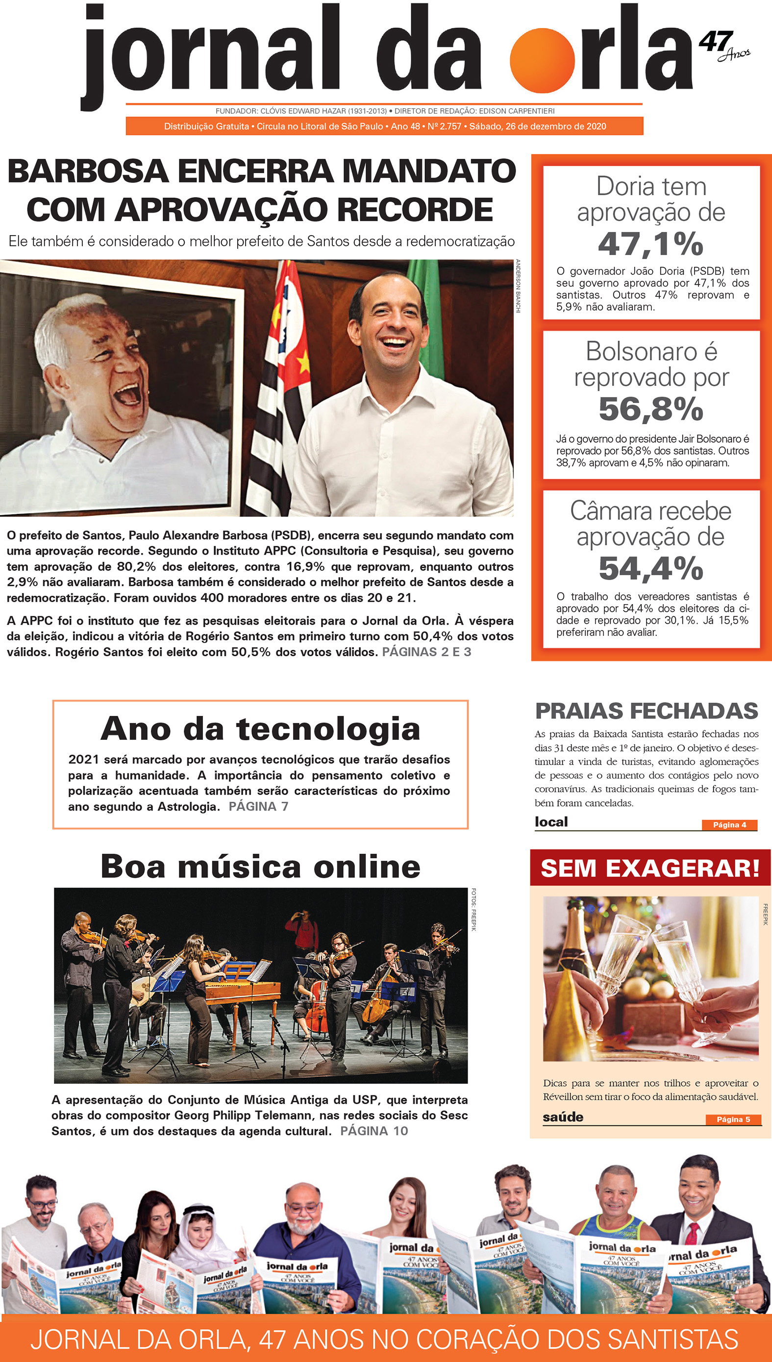 26/12/2020 | Jornal da Orla