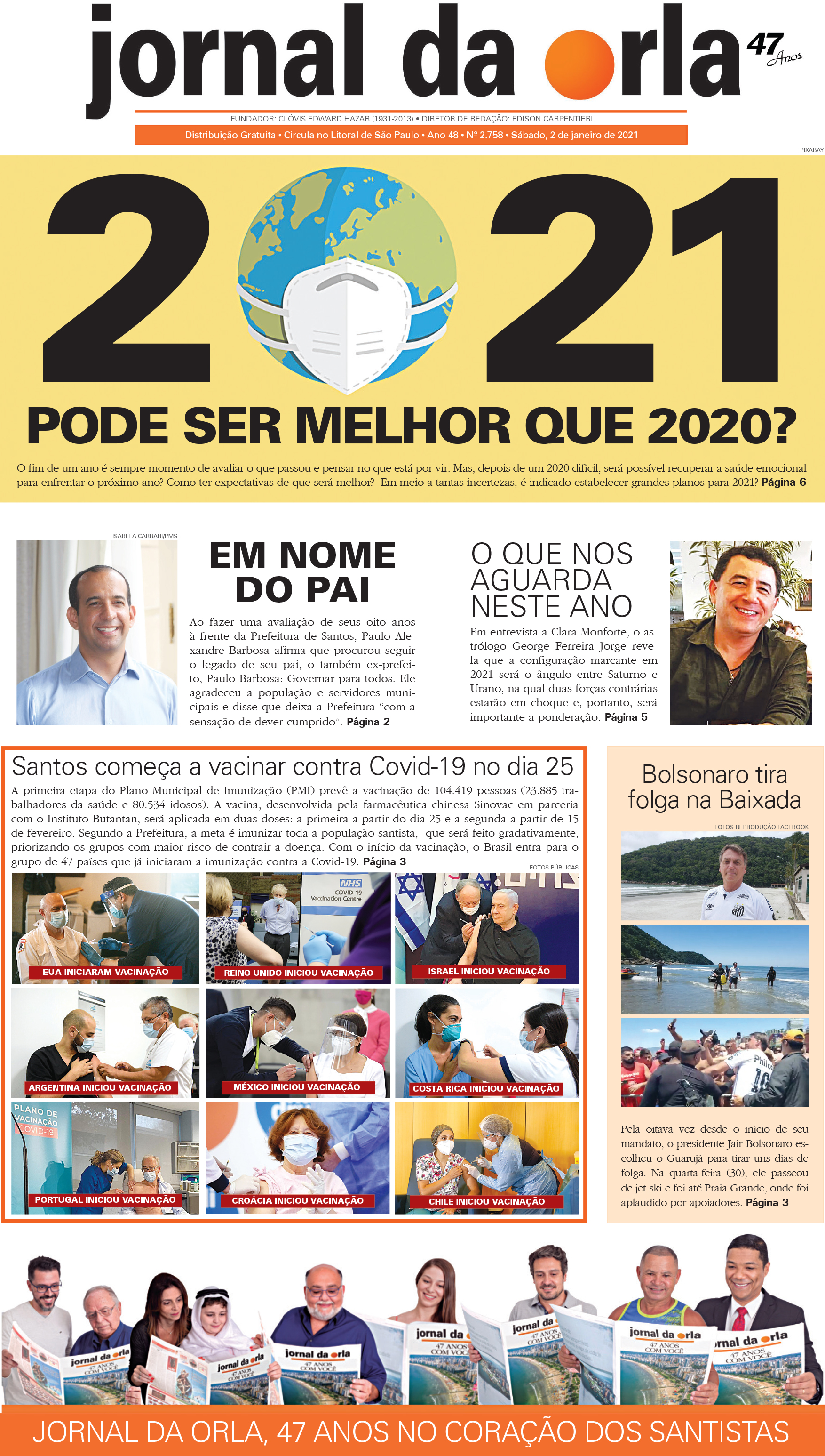 02/01/2021 | Jornal da Orla