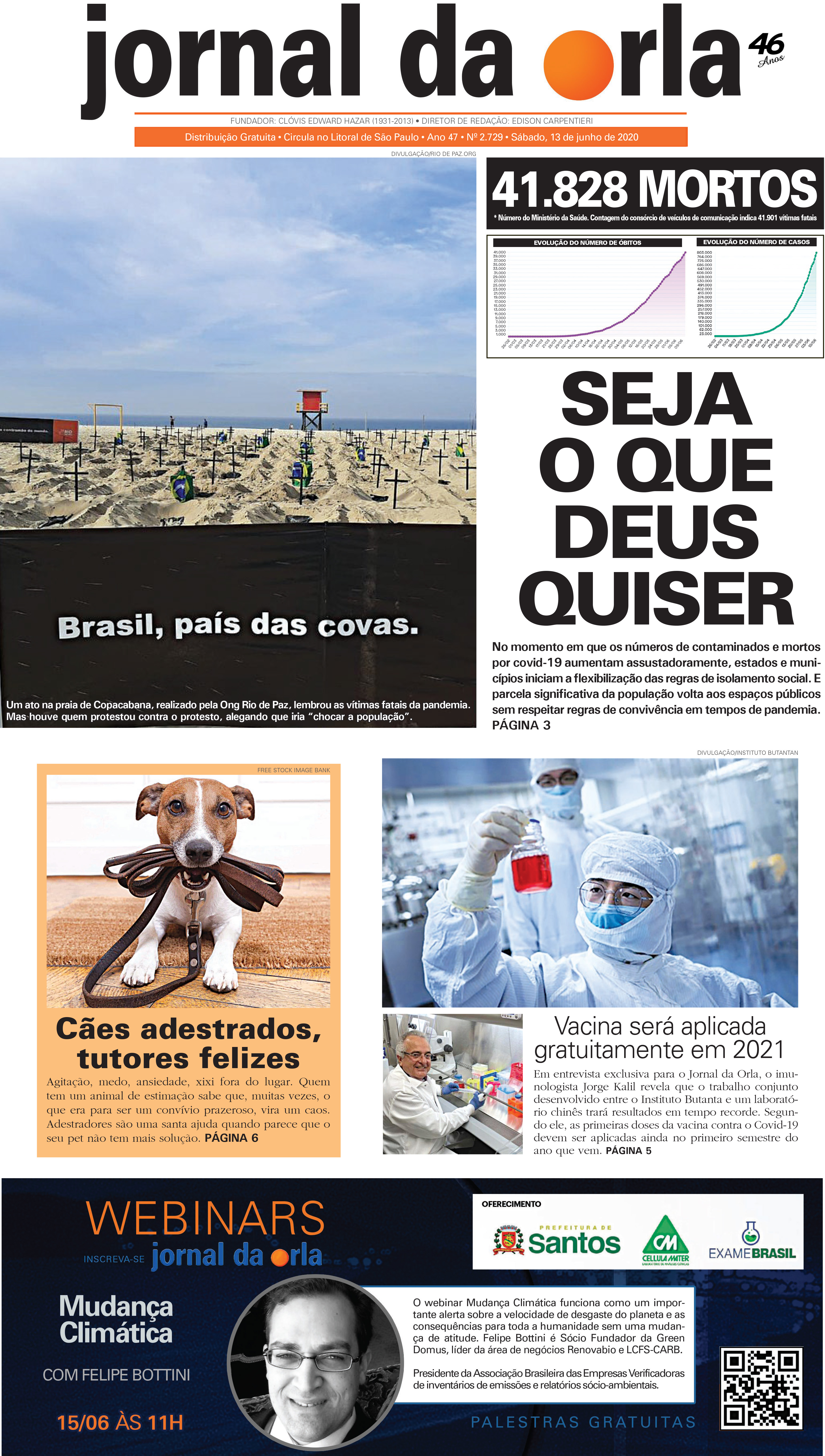 13/06/2020 | Jornal da Orla