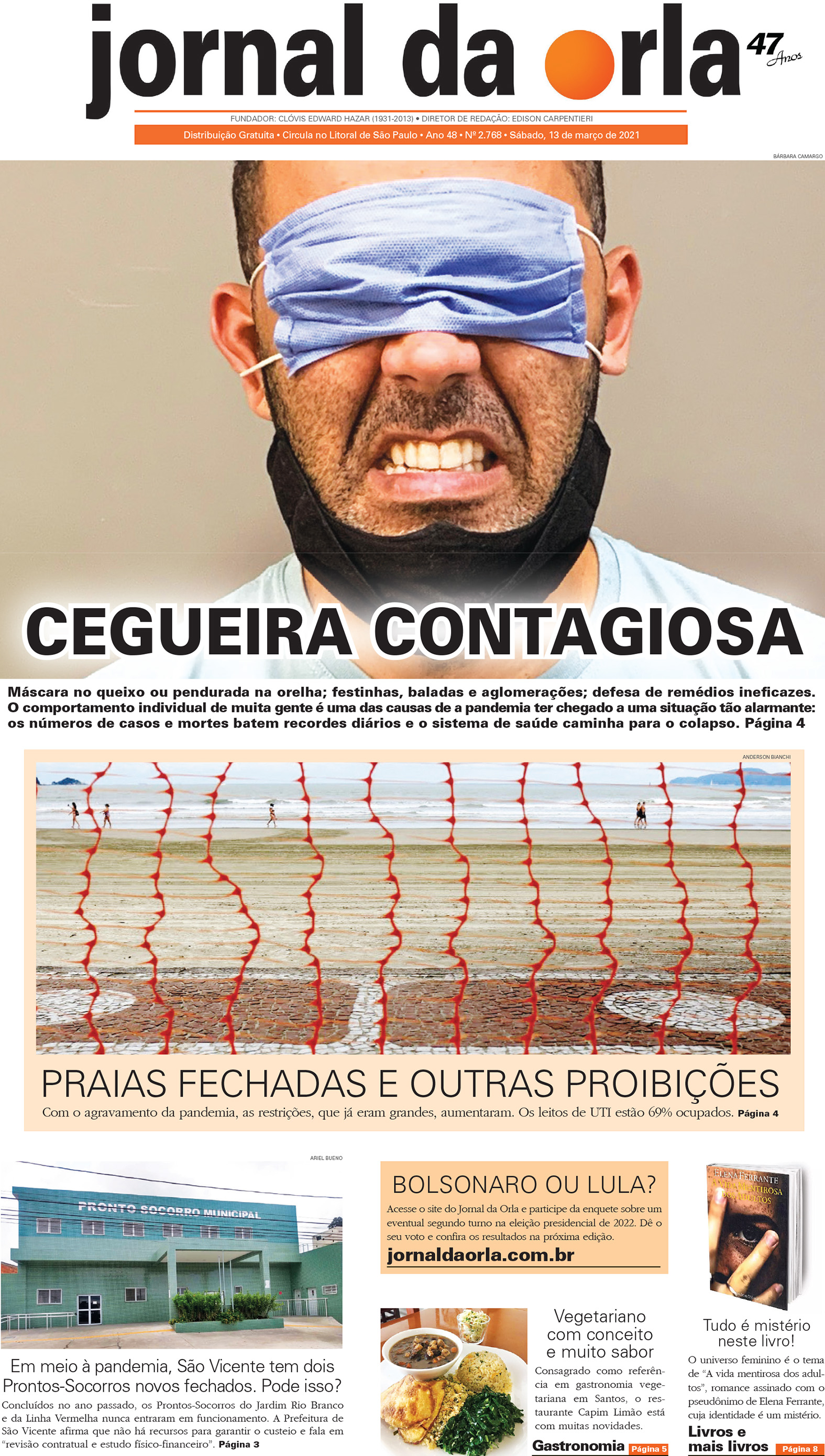 13/03/2021 | Jornal da Orla