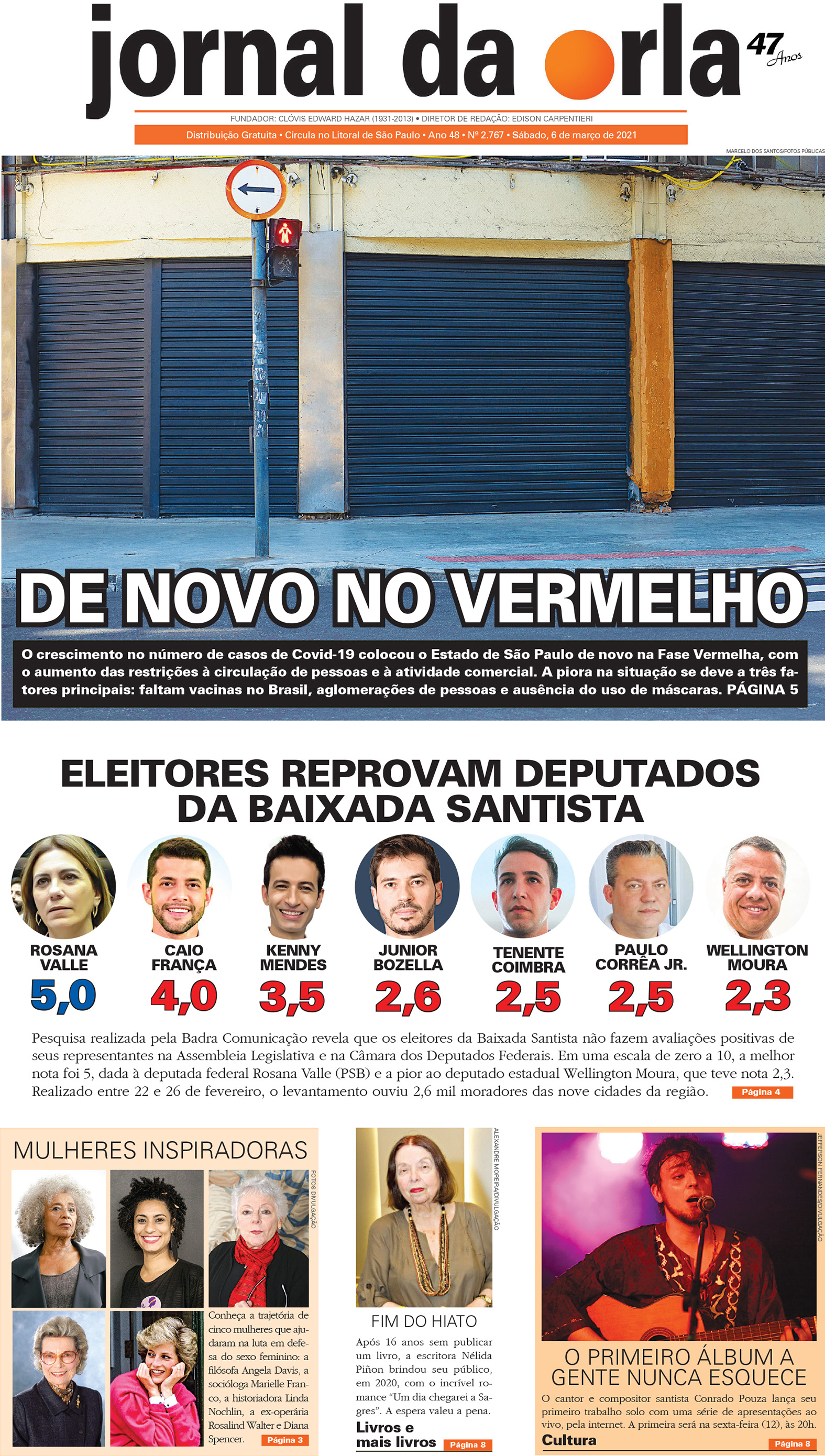 06/03/2021 | Jornal da Orla