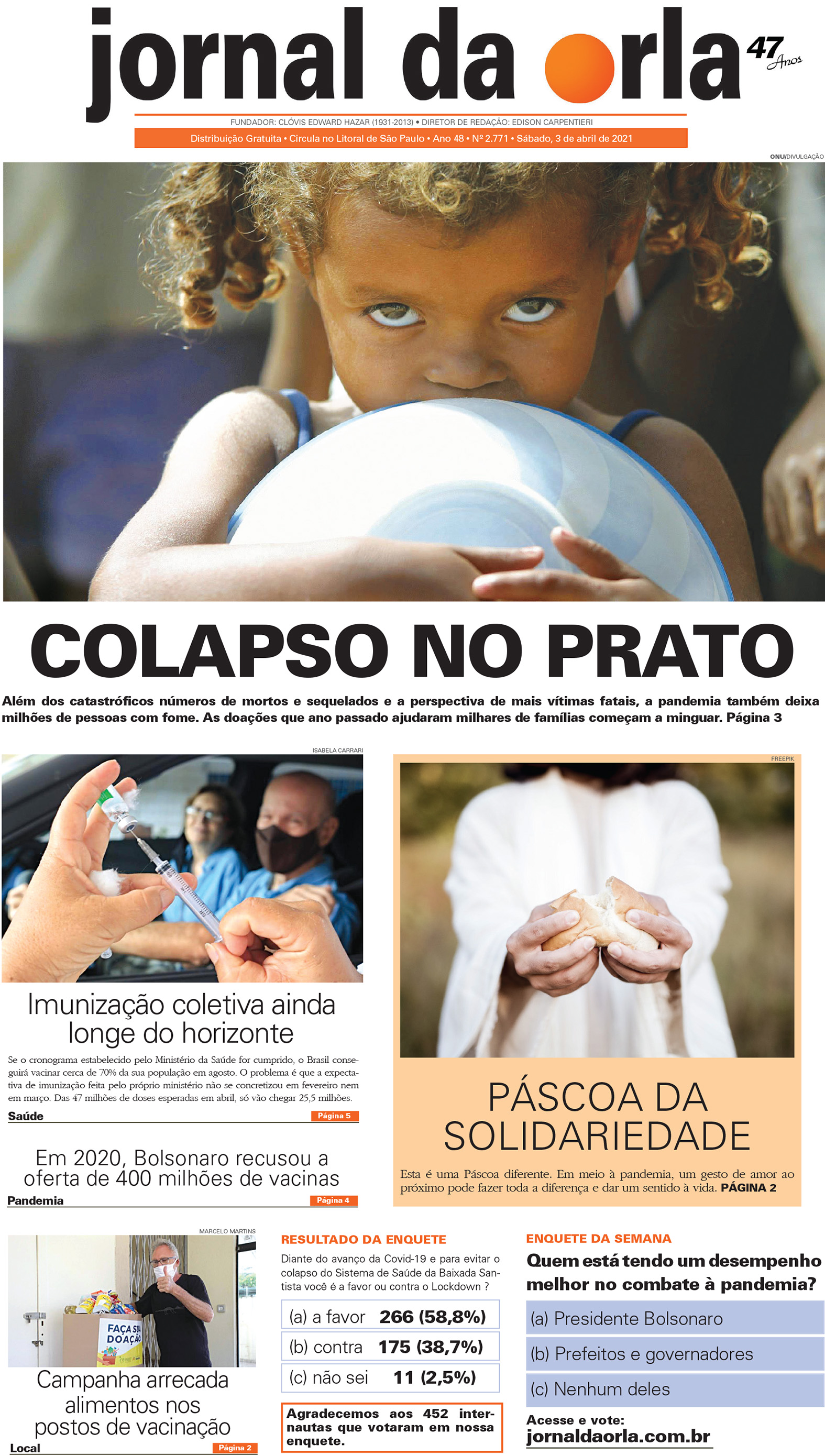 03/04/2021 | Jornal da Orla