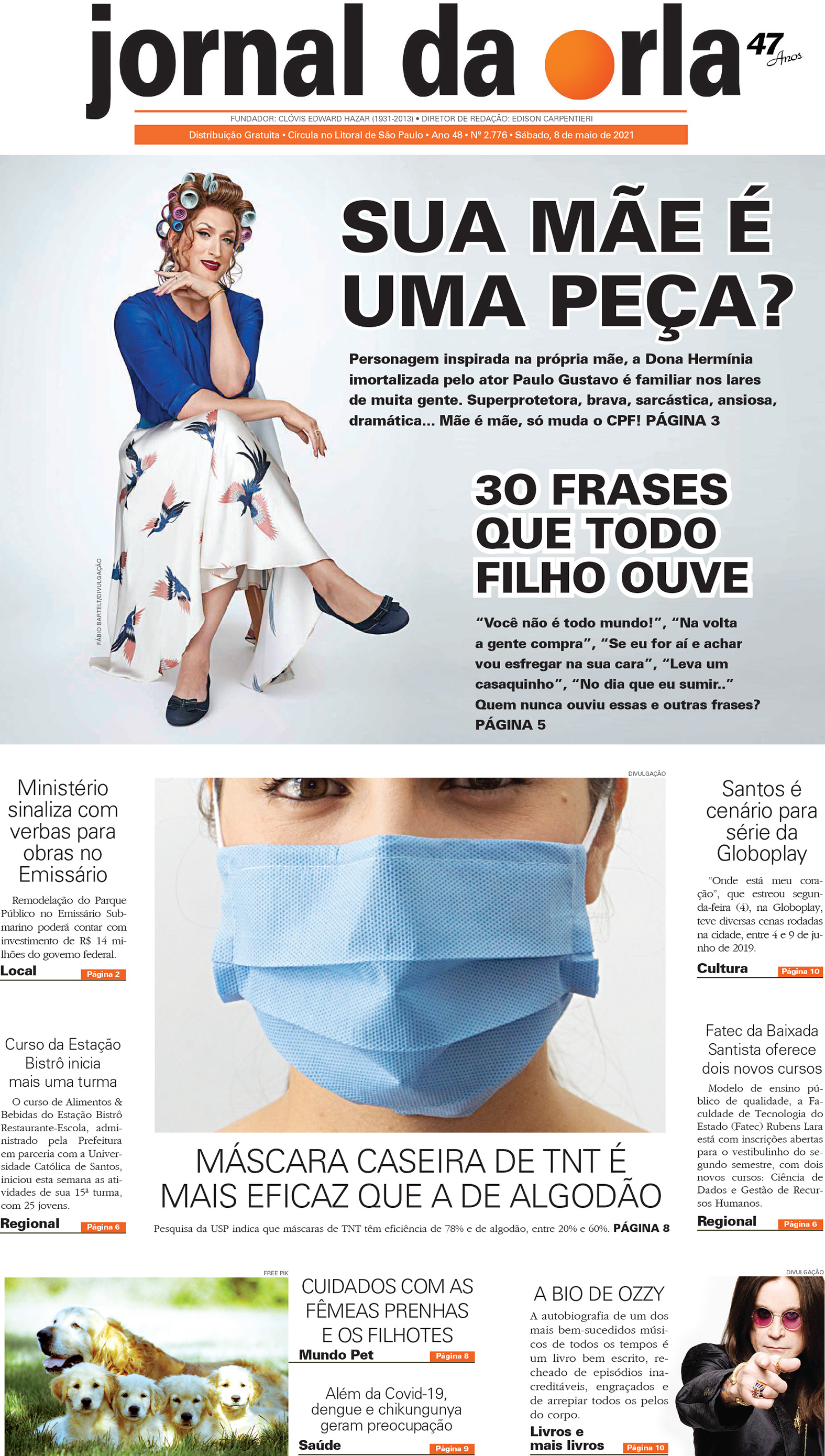 08/05/2021 | Jornal da Orla