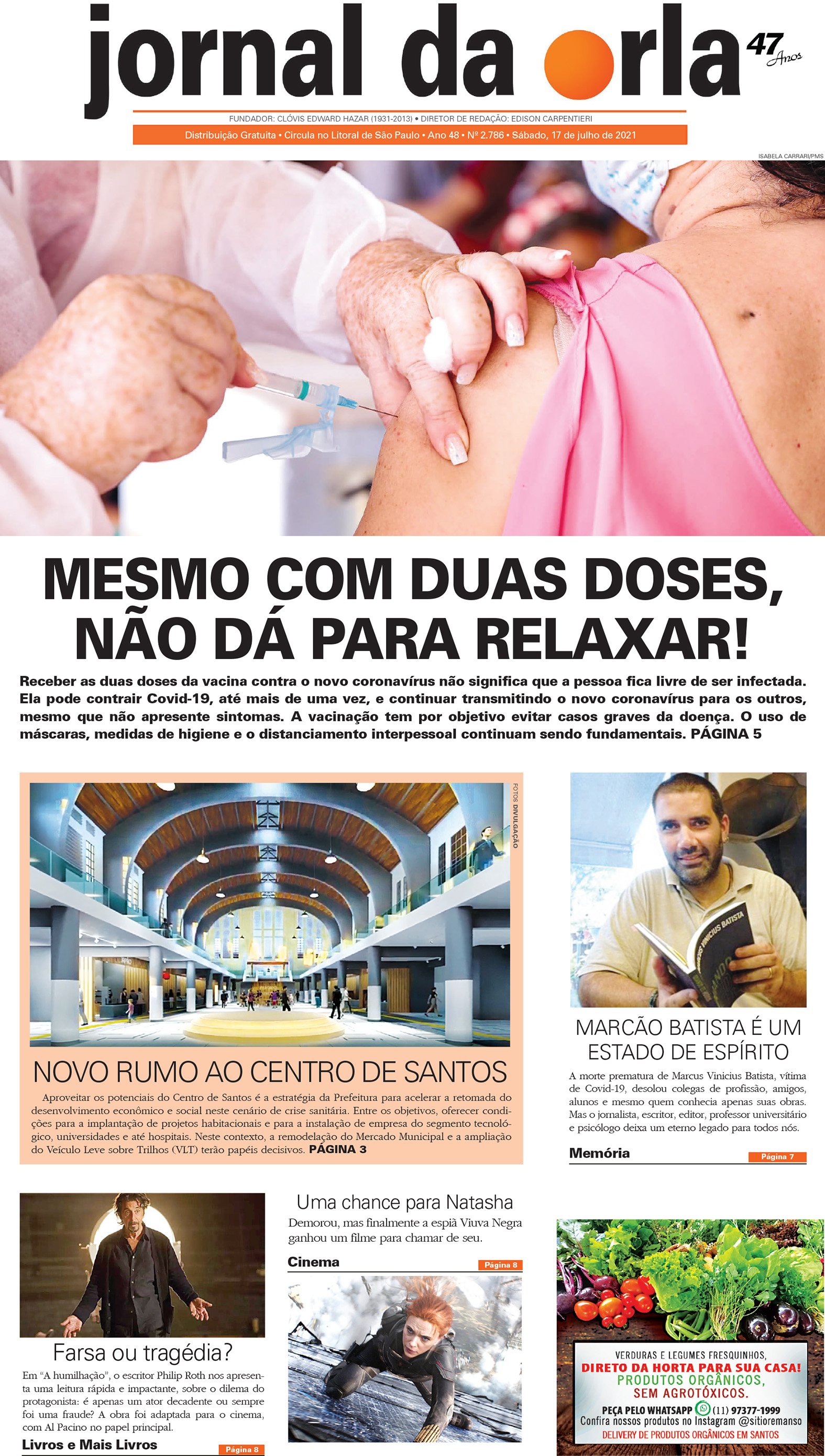 17/07/2021 | Jornal da Orla