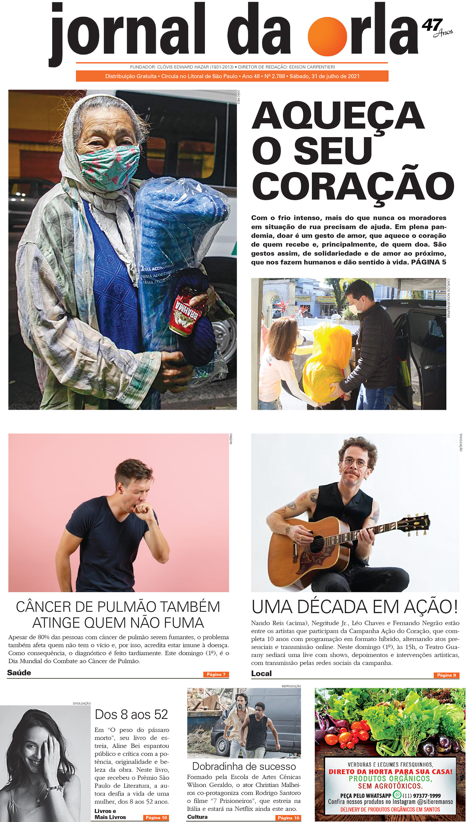 31/07/2021 | Jornal da Orla