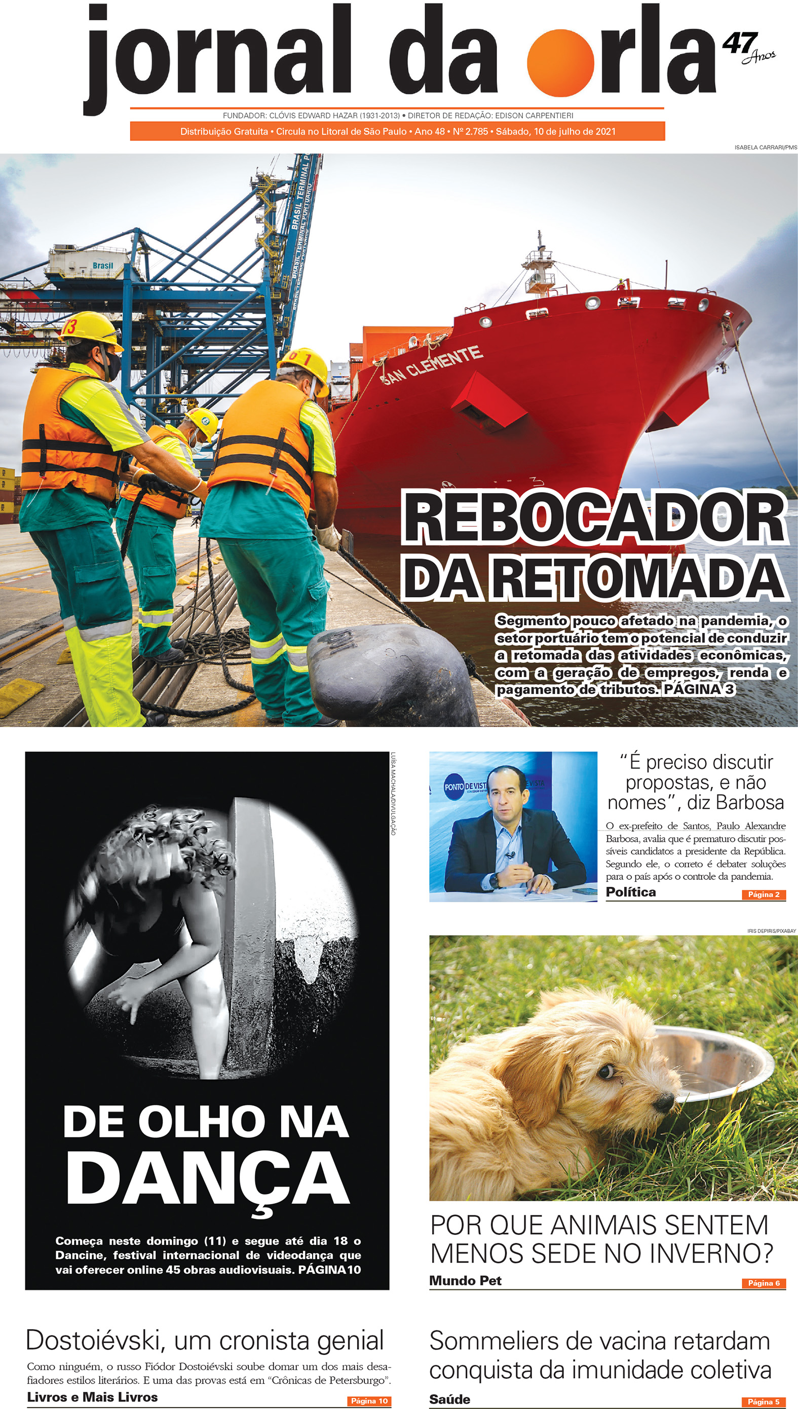 10/07/2021 | Jornal da Orla