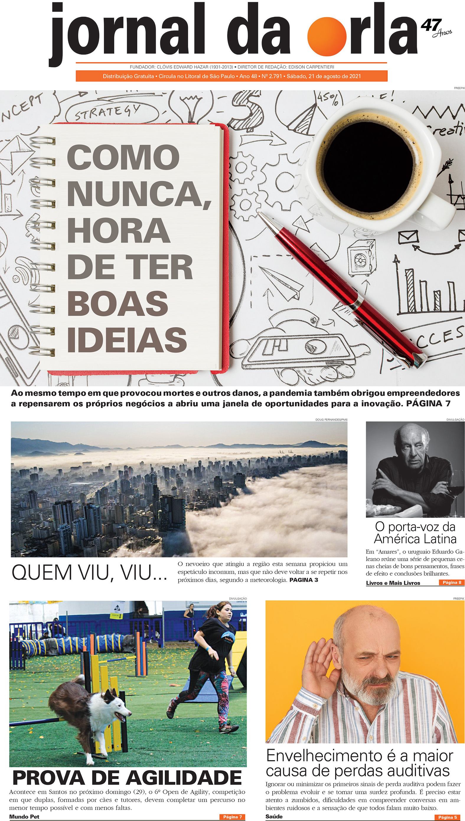 21/08/2021 | Jornal da Orla