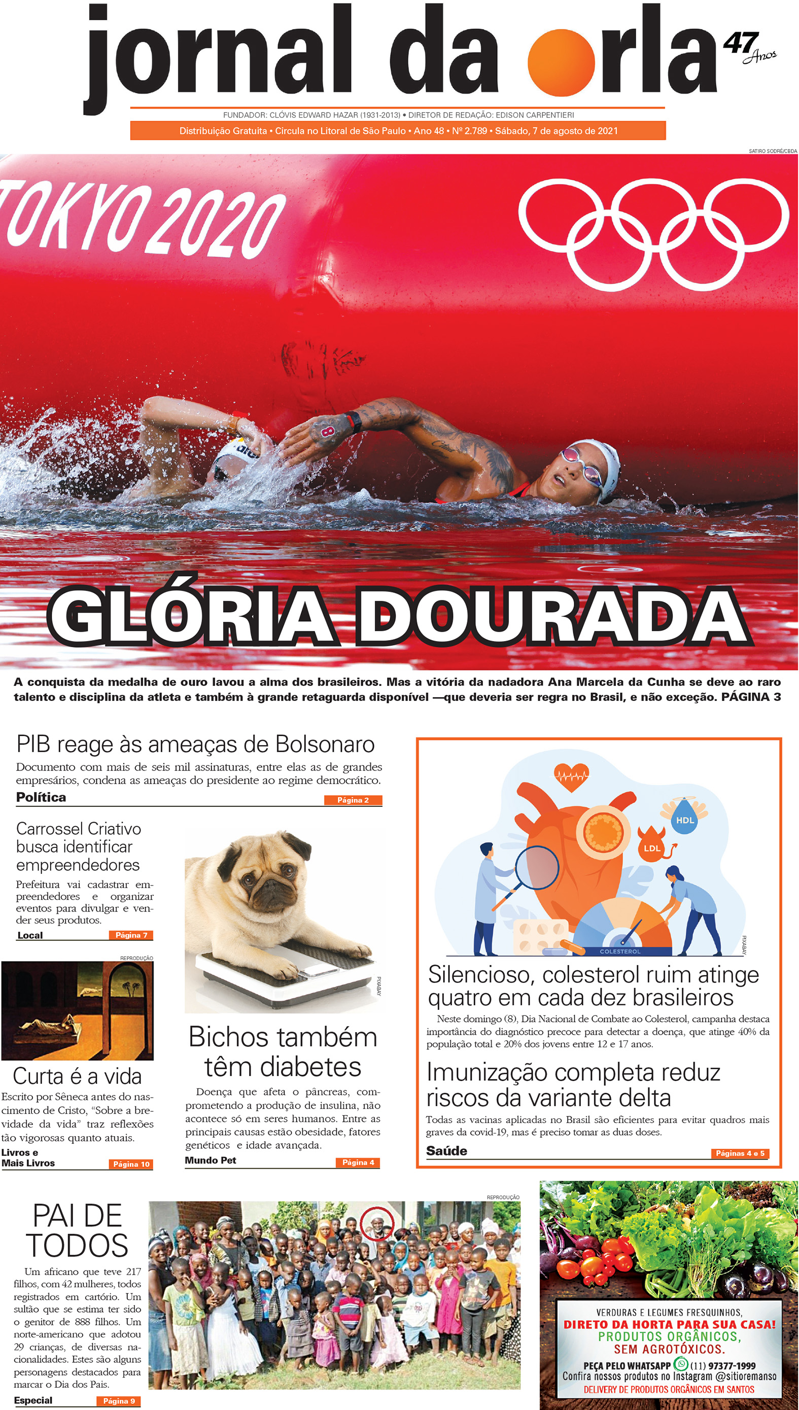 07/08/2021 | Jornal da Orla