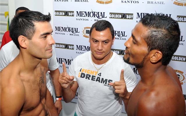 Popó participa de pesagem oficial do Desafio Internacional de Boxe | Jornal da Orla