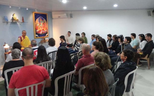 Monge budista faz palestra em Santos | Jornal da Orla