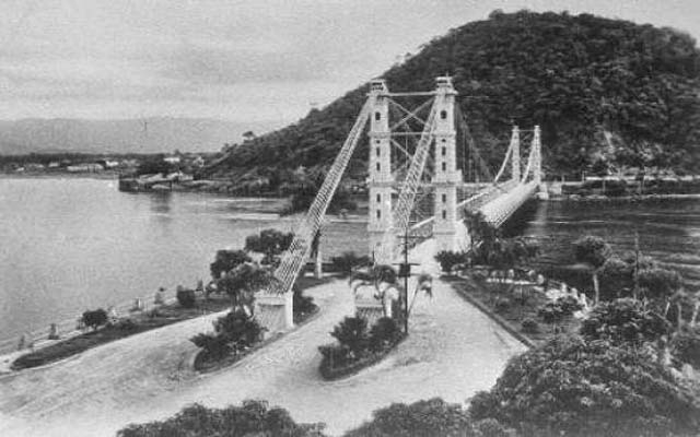 Centenário da Ponte Pênsil é tema de exposição em São Vicente | Jornal da Orla