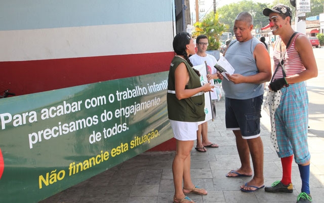 Trabalho Infantil é tema de campanha, pesquisa e reflexão