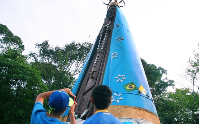 Padroeira de Mongaguá recebe fiéis de diversas regiões no feriado