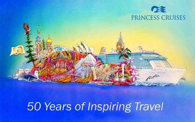 Princess Cruises comemora 50 anos em 2015 | Jornal da Orla