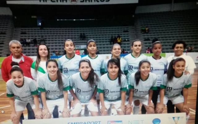 Equipe santista de futsal feminino é campeã da Copa Aberta Cidade