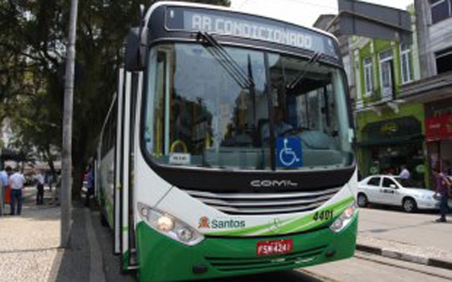 Tarifa de ônibus é reajustada em Santos