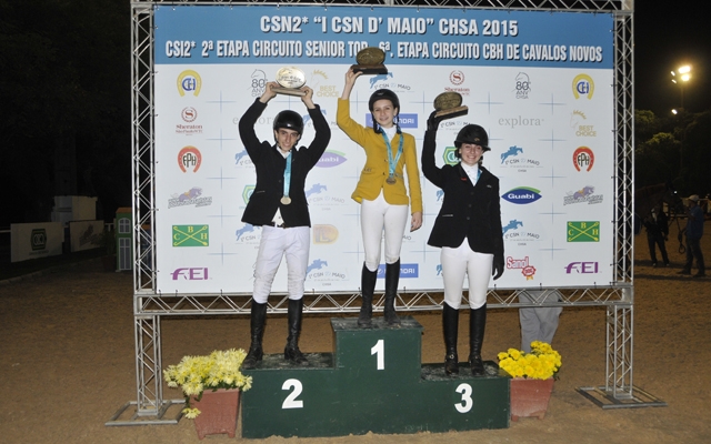 Amazona de Cubatão é campeã do 1º Concurso D Salto Nacional de Maio em SP