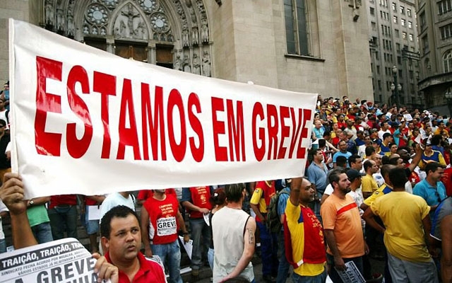 Greve dos professores de SP é considerada a maior do estado | Jornal da Orla