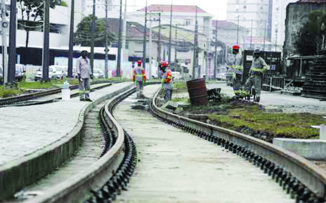 VLT: obras são retomadas em Santos