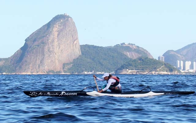 Milena Amaral é a nova campeã brasileira de canoa havaiana master | Jornal da Orla