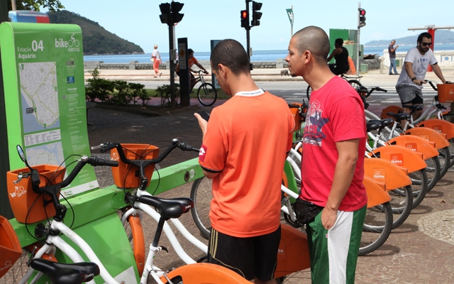 Bike Santos completa 1,2 milhão de viagens e mais de 80 mil usuários cadastrados | Jornal da Orla