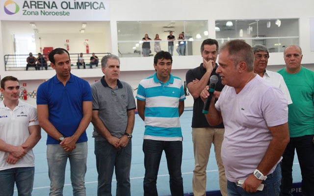 De Rosis dá nome ao Ginásio de Ginástica Artística da Zona Noroeste