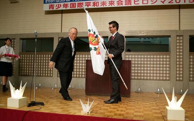 Servidor santista é embaixador de Hiroshima pela paz no futuro