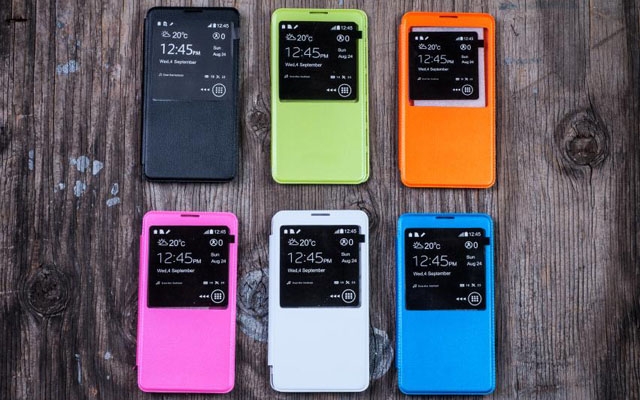 Cinco capas de celular multi-utilidades